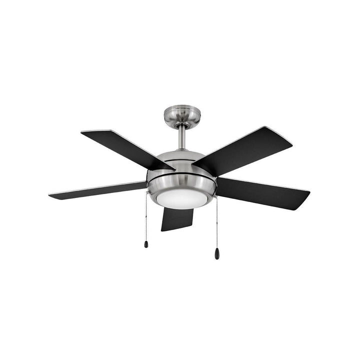 Hinkley Croft 904042FBN-LIA Ceiling Fan 42 - Brushed Nickel, Matte Black, Silver/