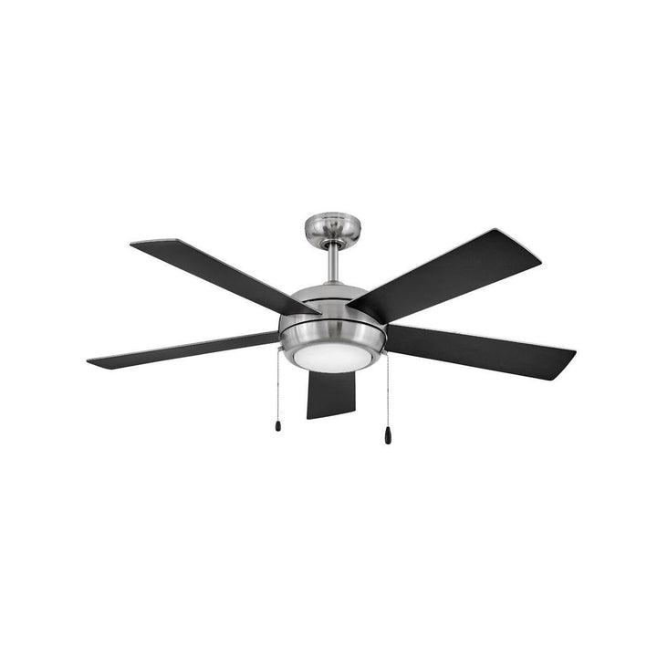 Hinkley Croft 904052FBN-LIA Ceiling Fan 52 - Brushed Nickel, Silver, Matte Black/