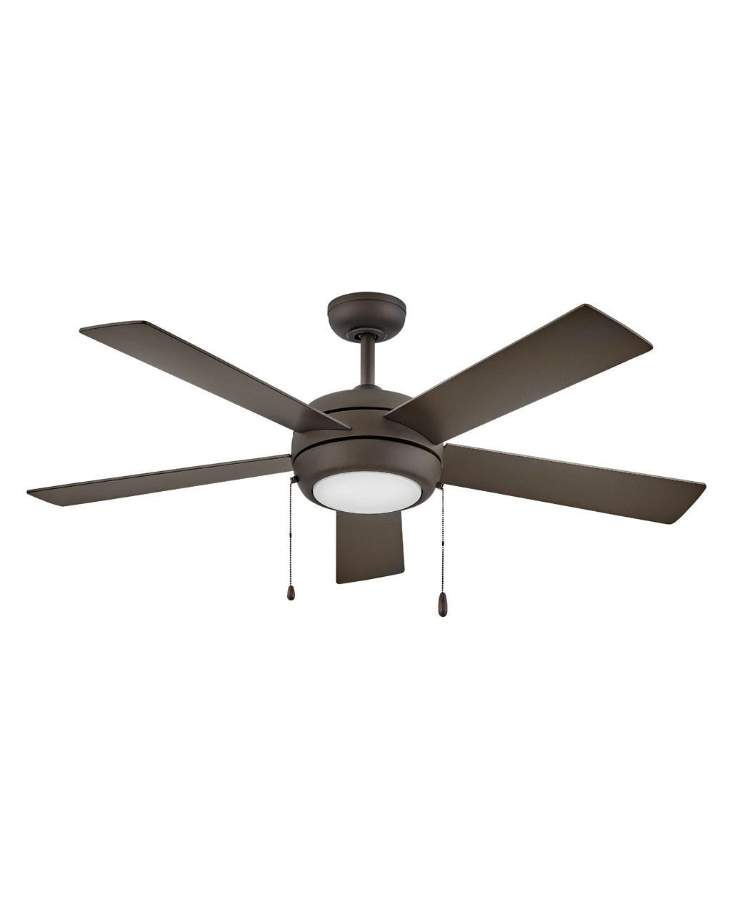 Hinkley Croft 904052FMM-LIA Ceiling Fan 52 - Metallic Matte Bronze, Metallic Matte Bronze, Walnut/