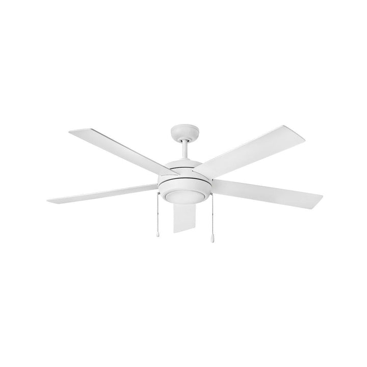 Hinkley Croft 904060FCW-LIA Ceiling Fan 60 - Chalk White, Chalk White, Weathered Wood/