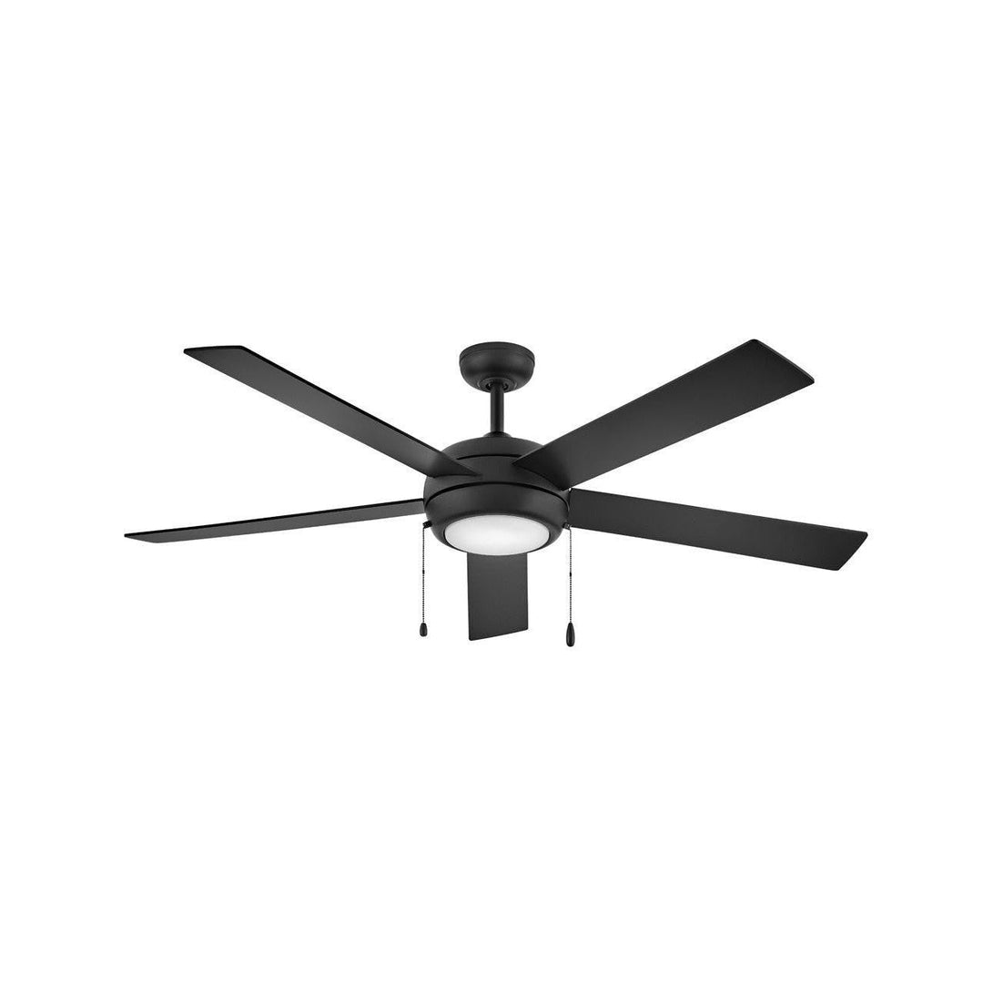 Hinkley Croft 904060FMB-LIA Ceiling Fan 60 - Matte Black, Walnut, Matte Black/