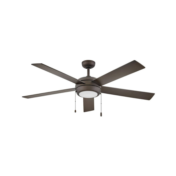 Hinkley Croft 904060FMM-LIA Ceiling Fan 60 - Metallic Matte Bronze, Metallic Matte Bronze, Walnut/