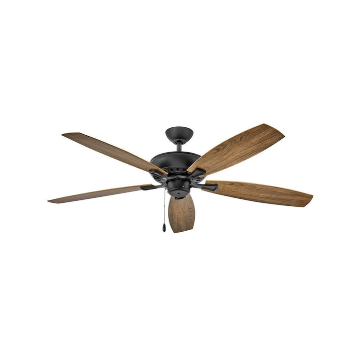 Hinkley Highland Wet 904160FMB-NWA Ceiling Fan 60 - Matte Black, Birch/