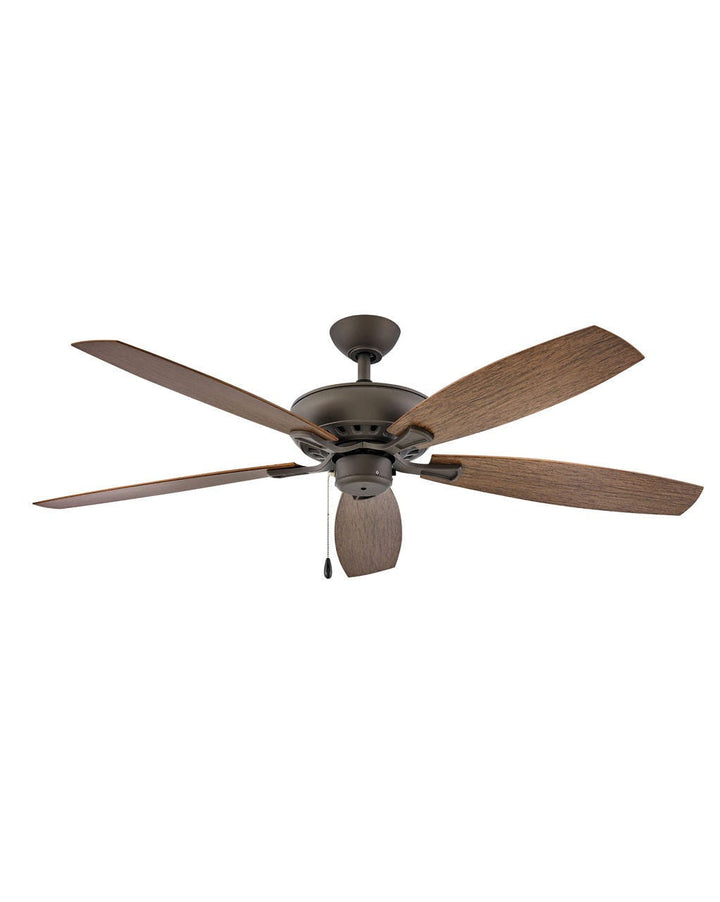 Hinkley Highland Wet 904160FMM-NWA Ceiling Fan 60 - Metallic Matte Bronze, Walnut/