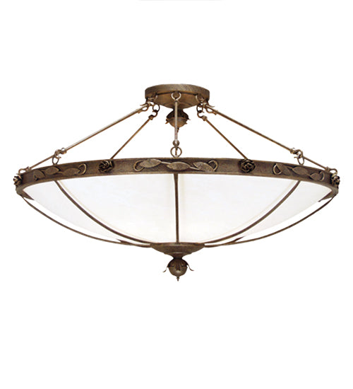 Meyda Tiffany Arabesque 116246 Ceiling Light - Mahogany Bronze