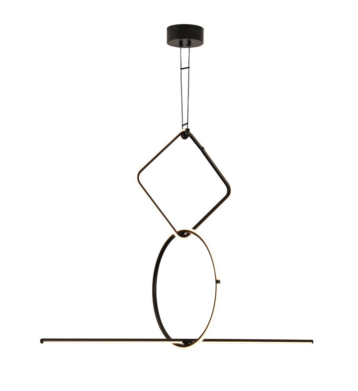 Bethel International DLS26C43B Pendant Light - Black