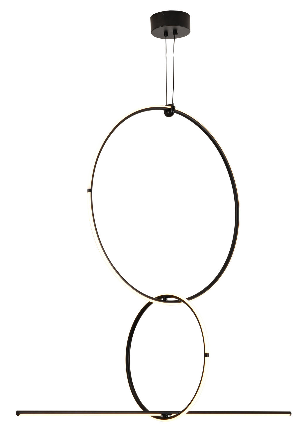 Bethel International DLS27C43B Pendant Light - Black