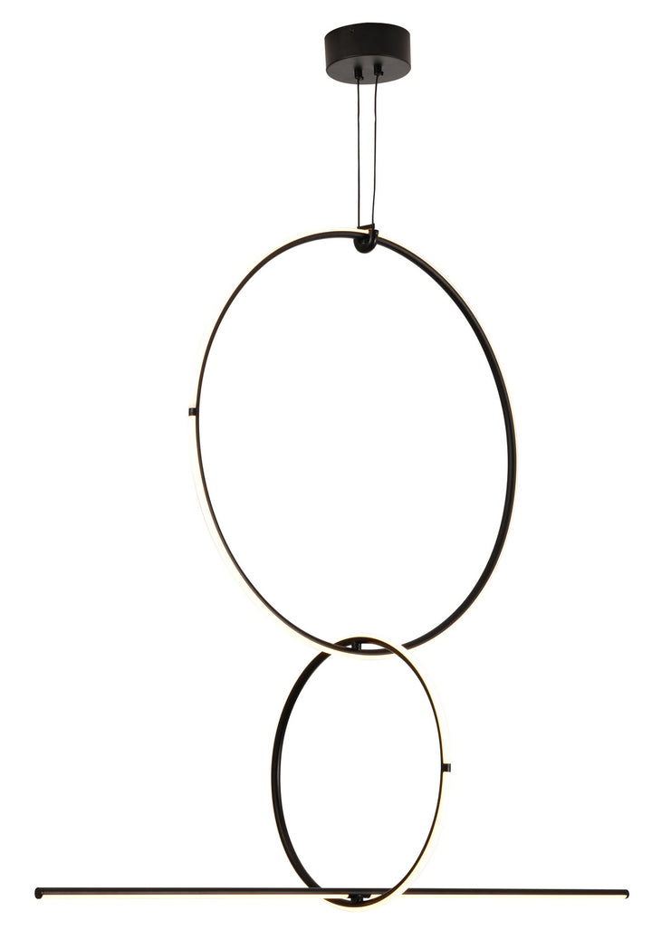Bethel International DLS27C43B Pendant Light - Black