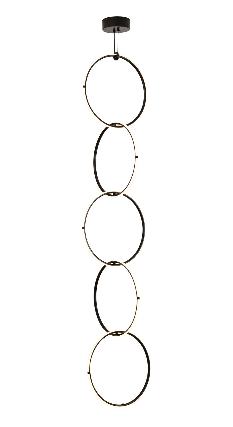Bethel International DLS28C15B Pendant Light - Black
