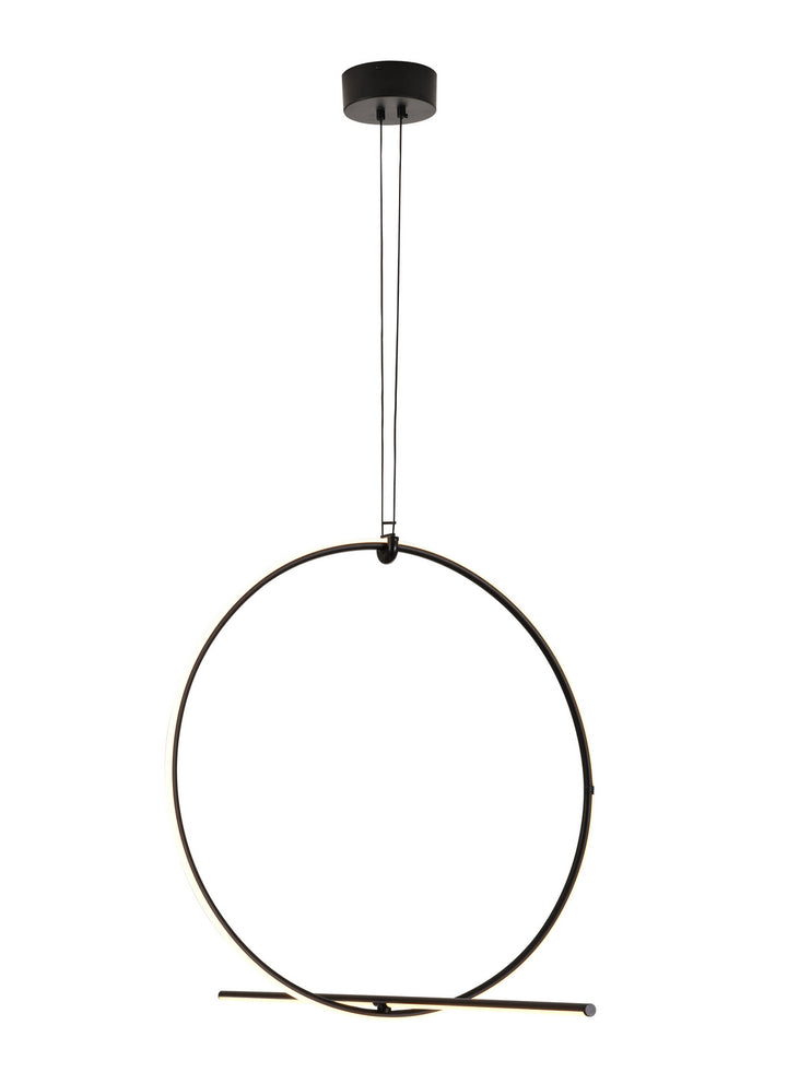 Bethel International DLS29C23B Chandelier Light - Black
