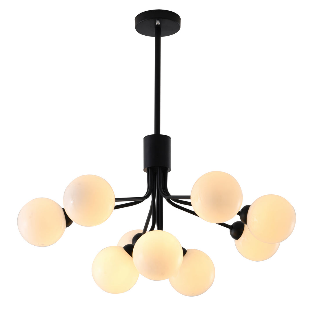 Bethel International DLS32C23W Chandelier Light - Black