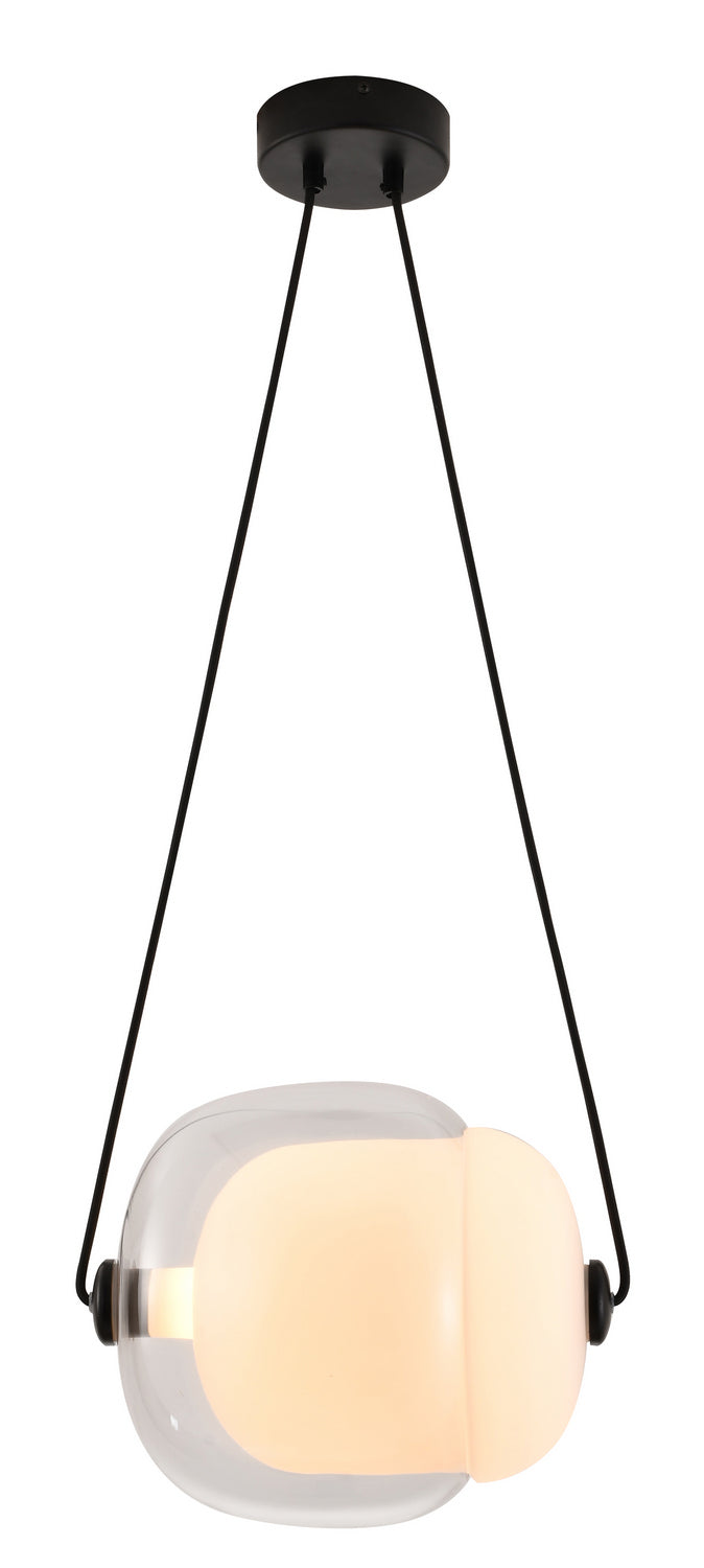 Bethel International DLS38P12W Pendant Light - Black