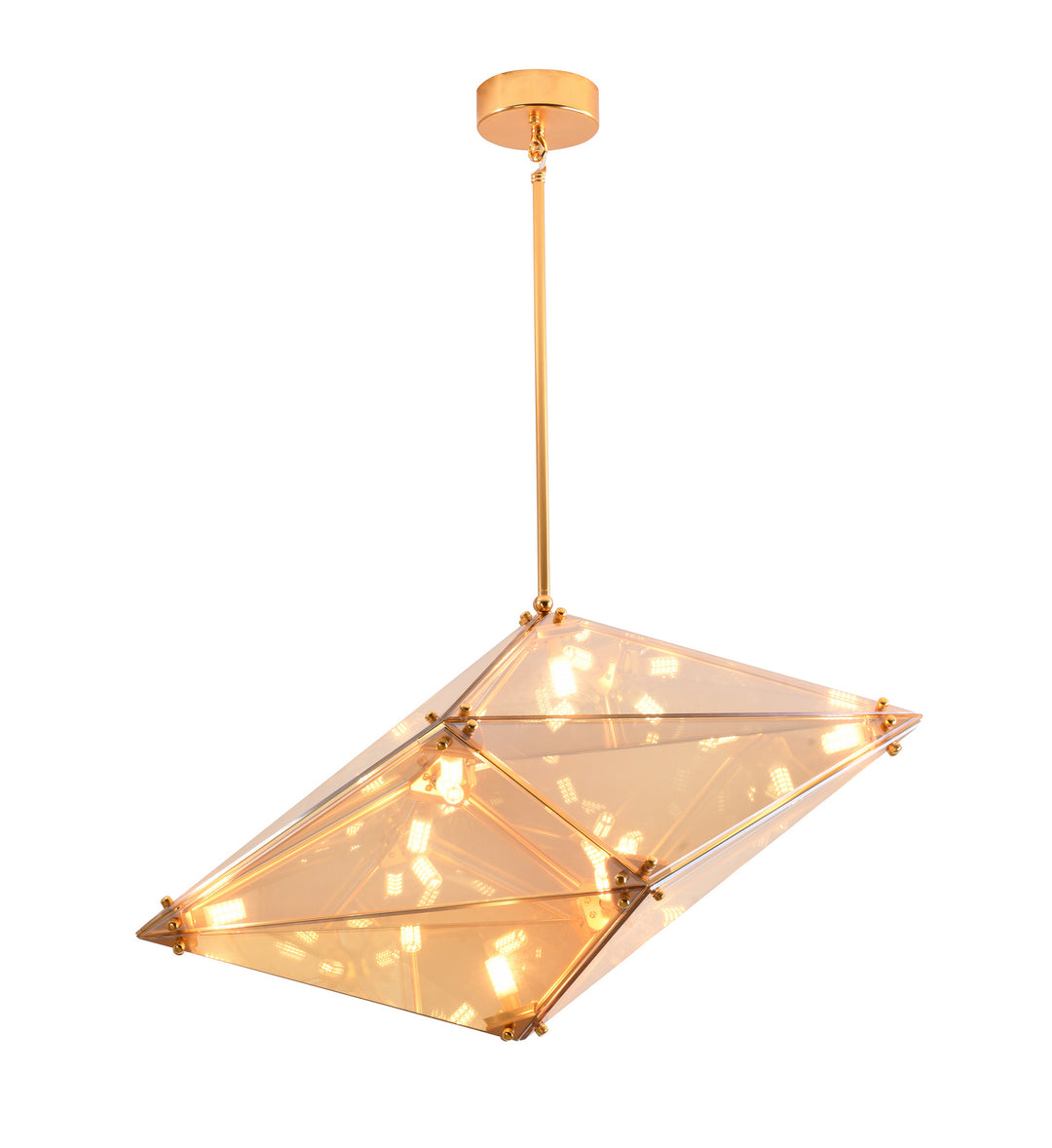 Bethel International DLS50C22A Chandelier Light - Gold