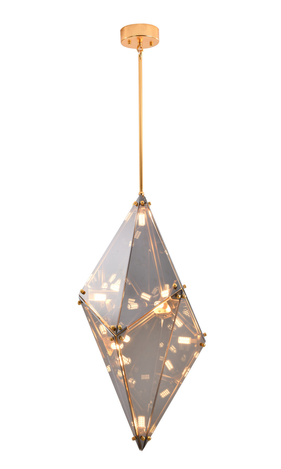 Bethel International DLS51C22SM Chandelier Light - Gold