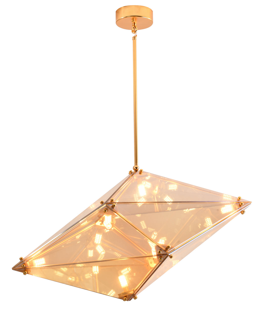 Bethel International DLS53C30A Chandelier Light - Gold