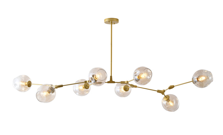 Bethel International DLS59C70G Chandelier Light - Gold