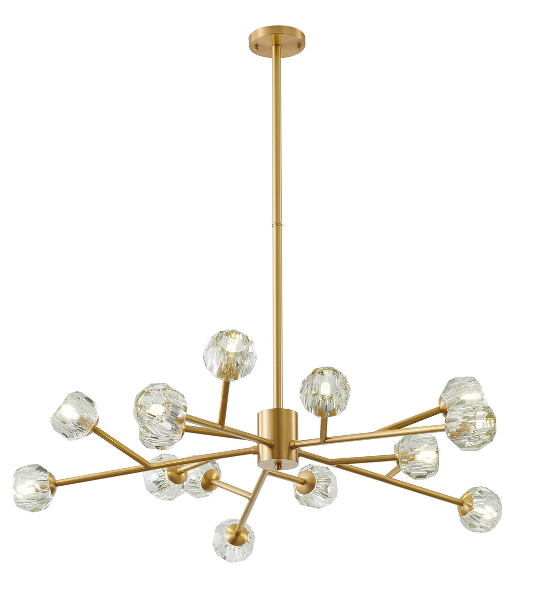 Bethel International FT76C40BR Chandelier Light - Brass