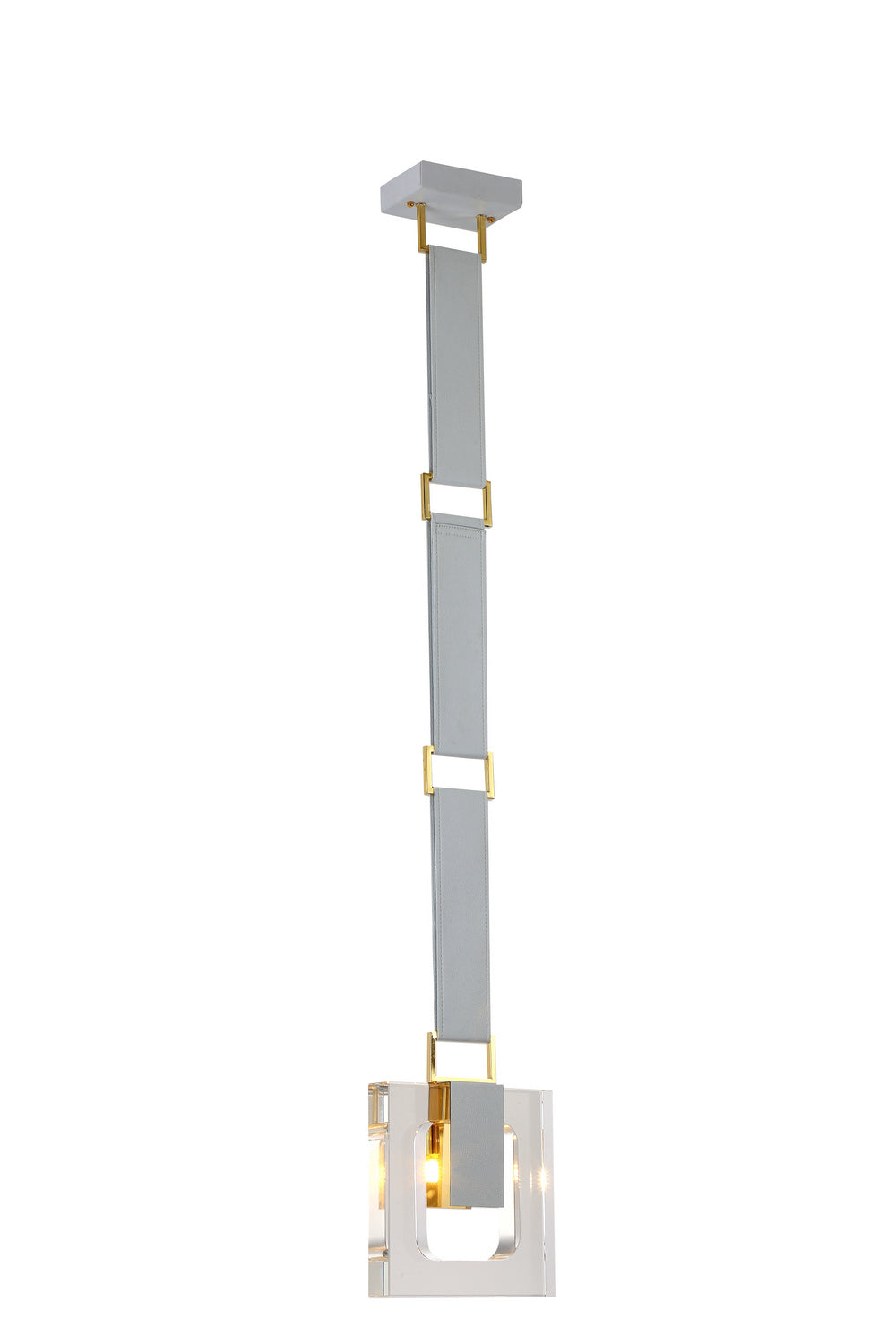 Bethel International ZD01P11W Pendant Light - Gold & White