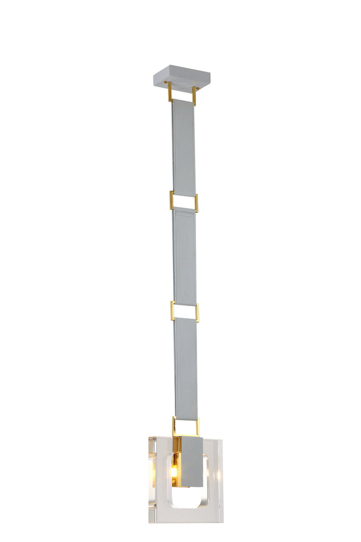 Bethel International ZD01P11W Pendant Light - Gold & White