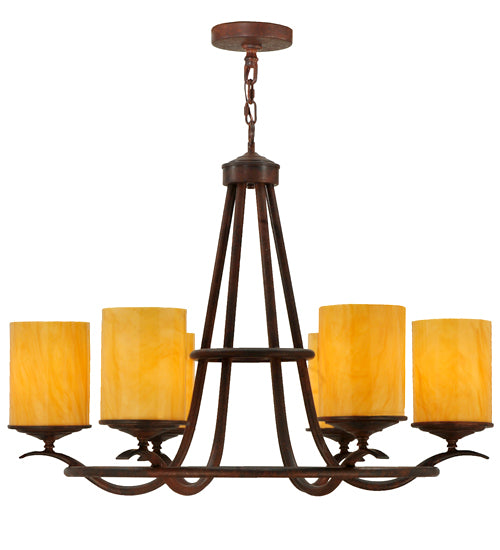 Meyda Tiffany Octavia 116258 Chandelier Light - Red Rust,Custom