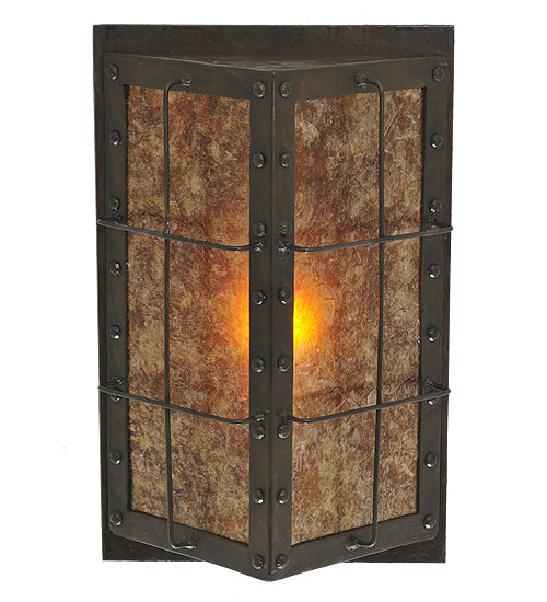 Meyda Tiffany Vostok 116265 Wall Light - Wrought Iron