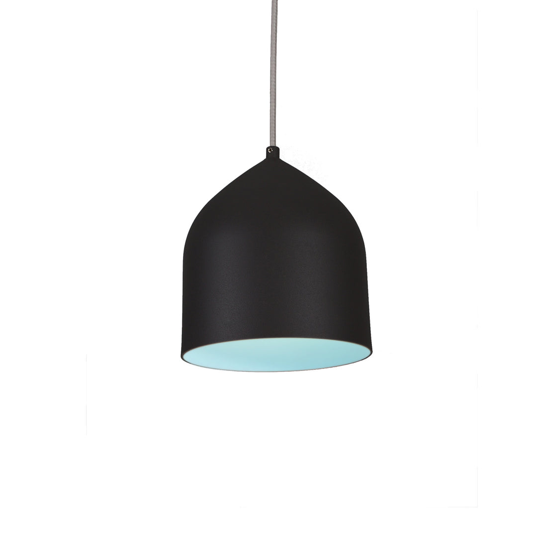 Kuzco Helena PD9108-BK/BU Pendant Light - Black/Blue