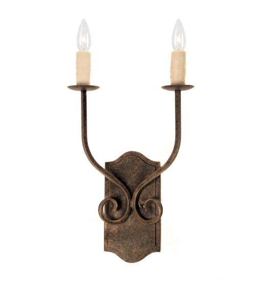 Meyda Tiffany Samuel 116295 Wall Light - Mahogany Bronze