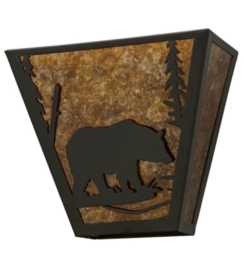 Meyda Tiffany Bear Creek 116311 Wall Light - Timeless Bronze