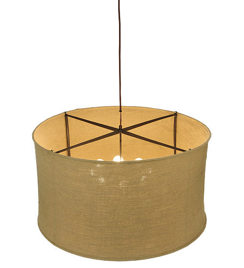 Meyda Tiffany Cilindro 116323 Pendant Light - Timeless Bronze