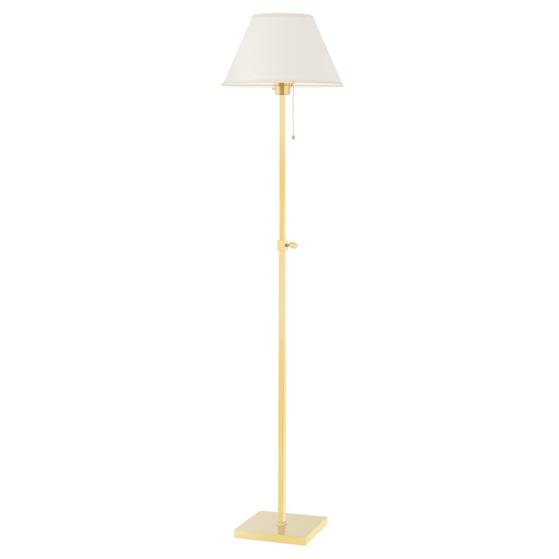 Hudson Valley Lighting MDSL133-AGB  Leeds Lamp Aged Brass