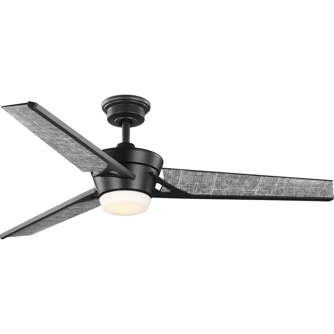 Progress Kasota P250072-143-30 Ceiling Fan - Graphite, Charcoal Linen/