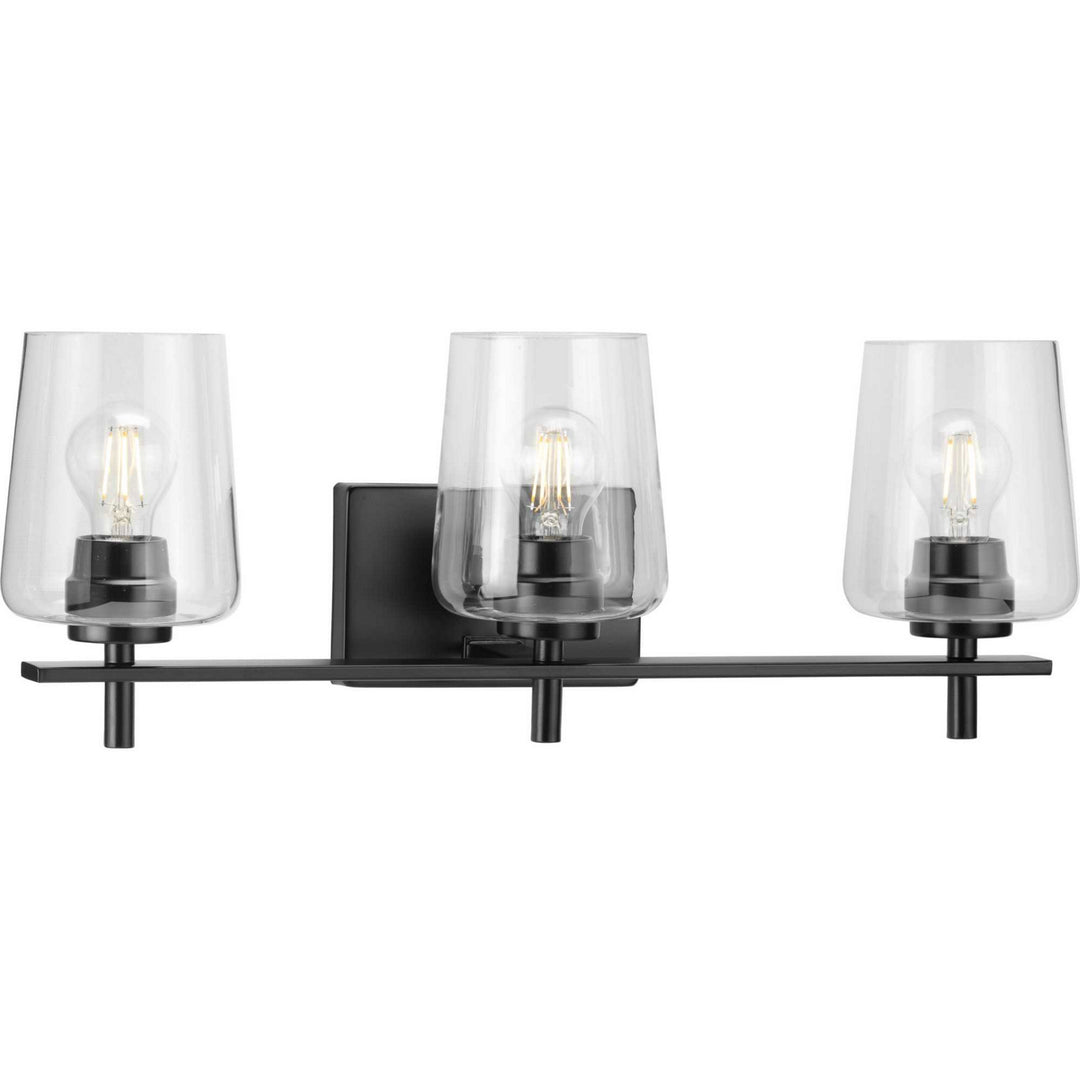 Progress Calais P300362-31M Bath Vanity Light 25 in. wide - Matte Black