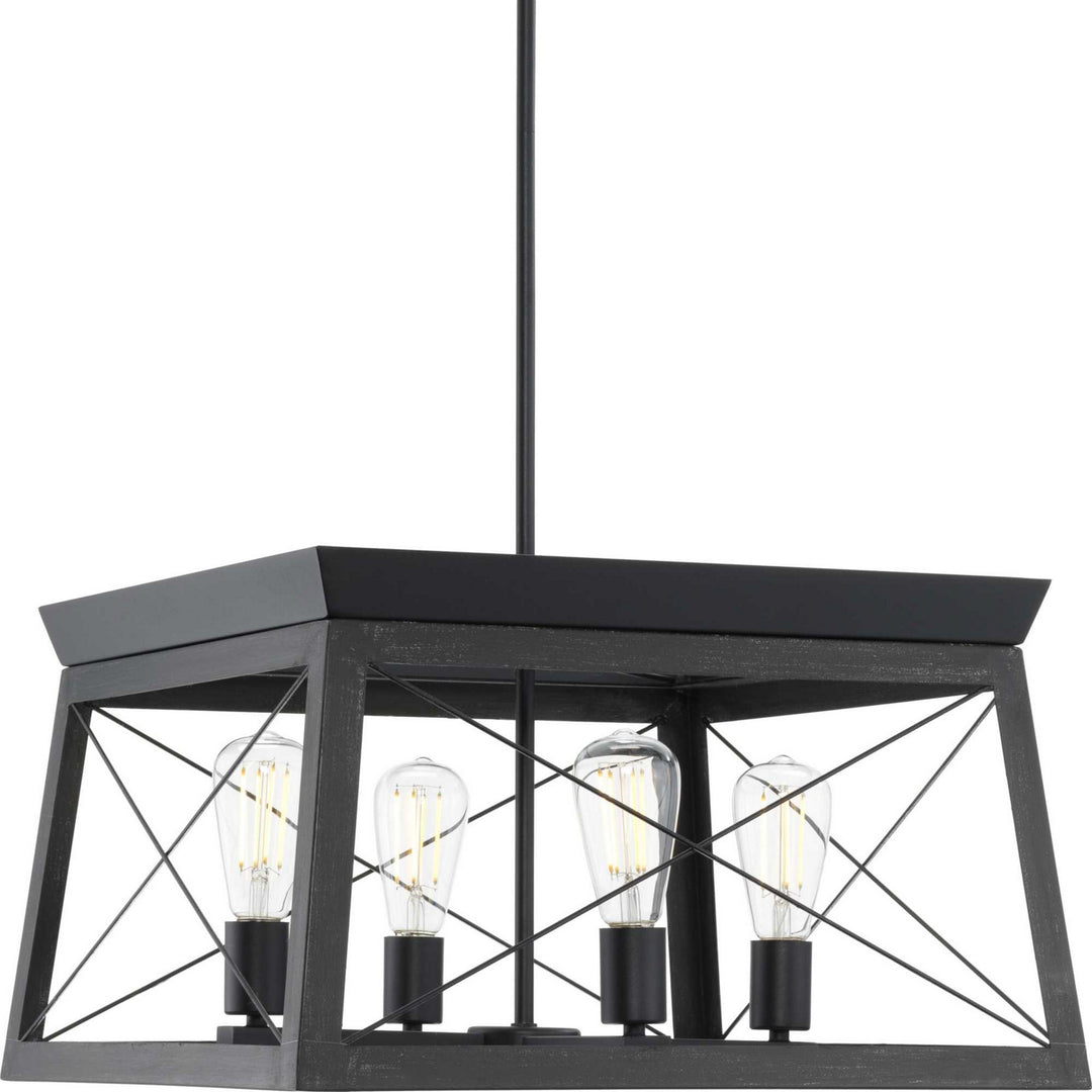 Progress Briarwood P400047-031 Pendant Light - Textured Black