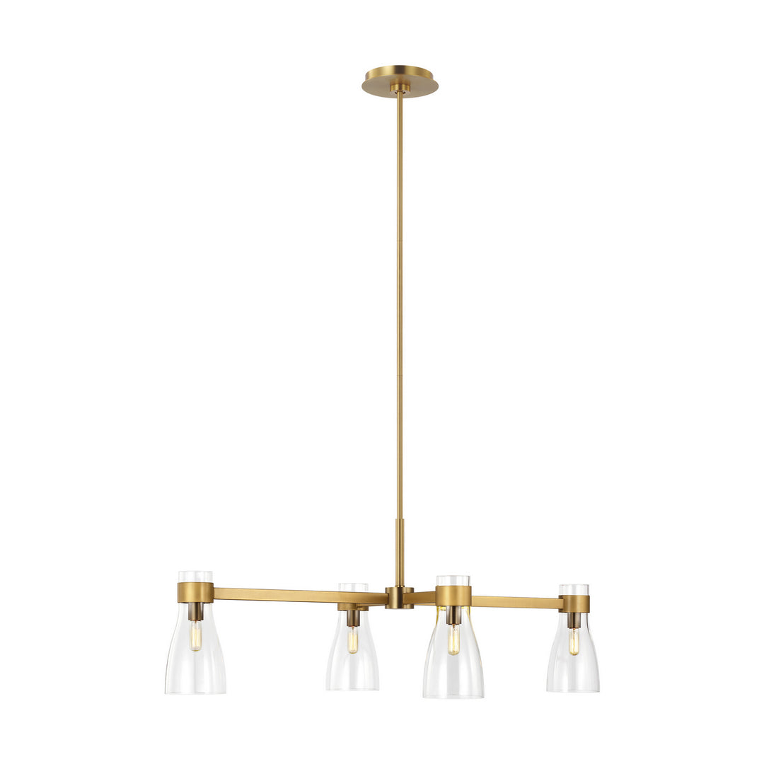 Visual Comfort Studio Moritz AEC1014BBS Chandelier Light - Burnished Brass
