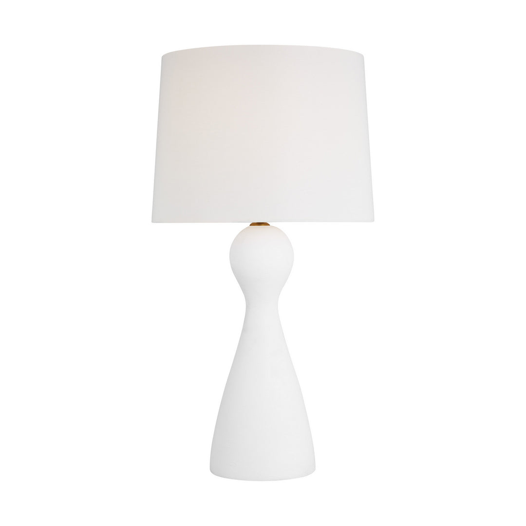 Visual Comfort Studio AET1091TXW1 Constance One Light Table Lamp Lamp White