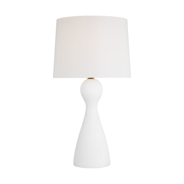 Visual Comfort Studio AET1091TXW1 Constance One Light Table Lamp Lamp White