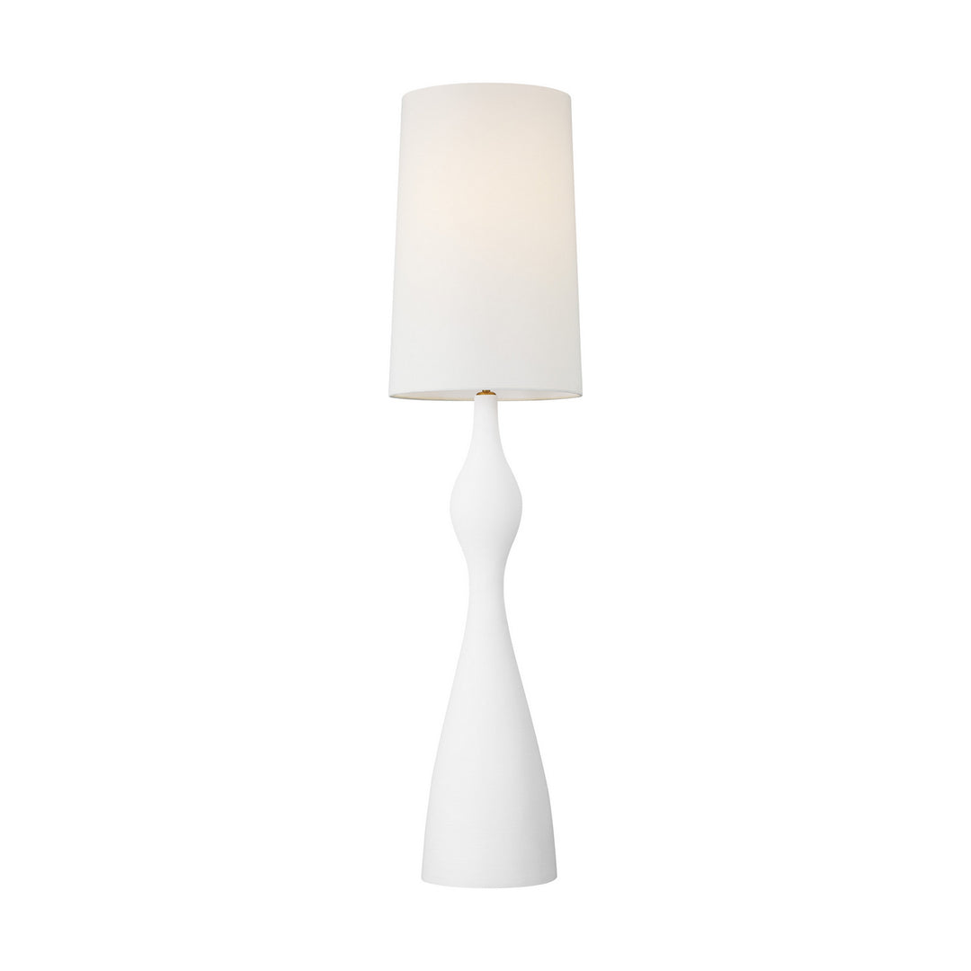 Visual Comfort Studio AET1101TXW1 Constance One Light Floor Lamp Lamp White