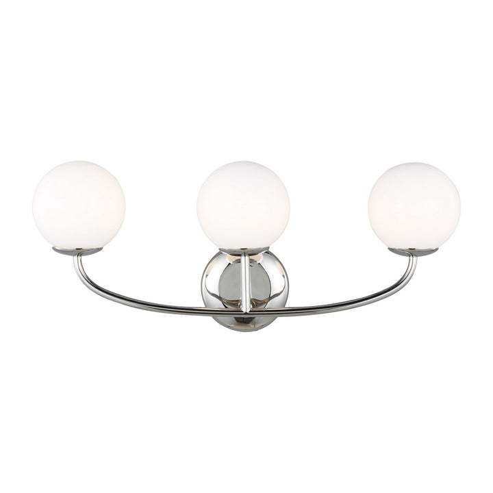 Visual Comfort Studio Galassia AEV1013PN Bath Vanity Light 23 in. wide - Polished Nickel