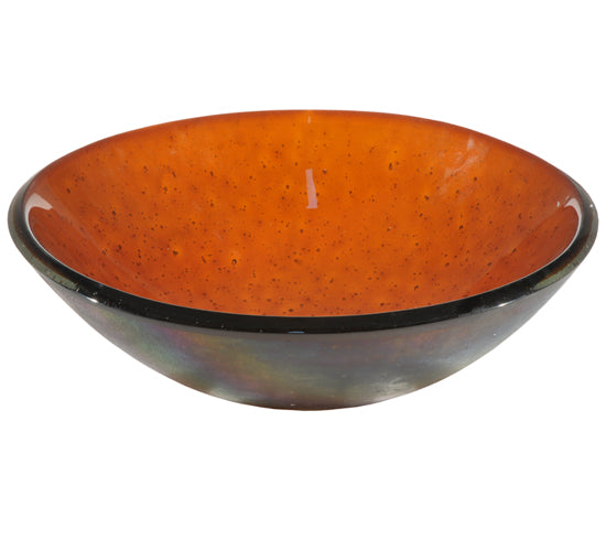 Meyda Tiffany Lighting 116367 Metro Fusion Glass Sink Plumbing Bronze / Dark