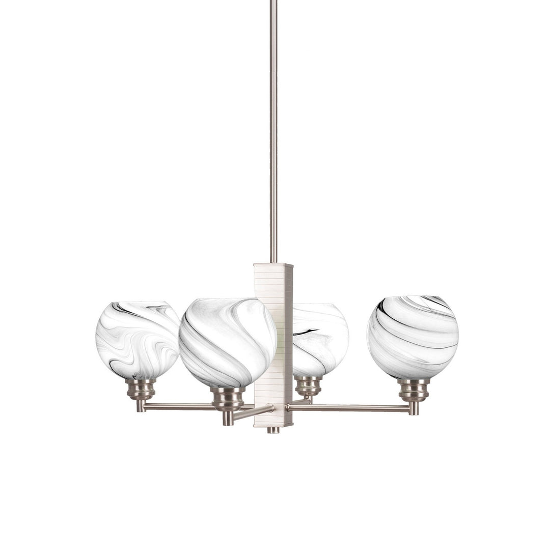 Toltec Edge 1154-bn-4109 Chandelier Light - Brushed Nickel