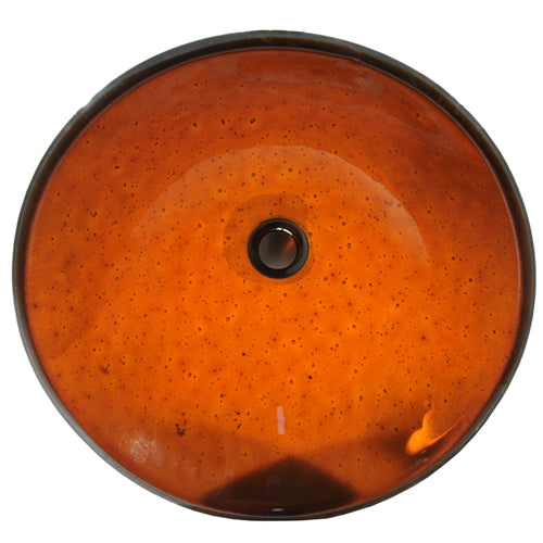 Meyda Tiffany Lighting 116367 Metro Fusion Glass Sink Plumbing Bronze / Dark