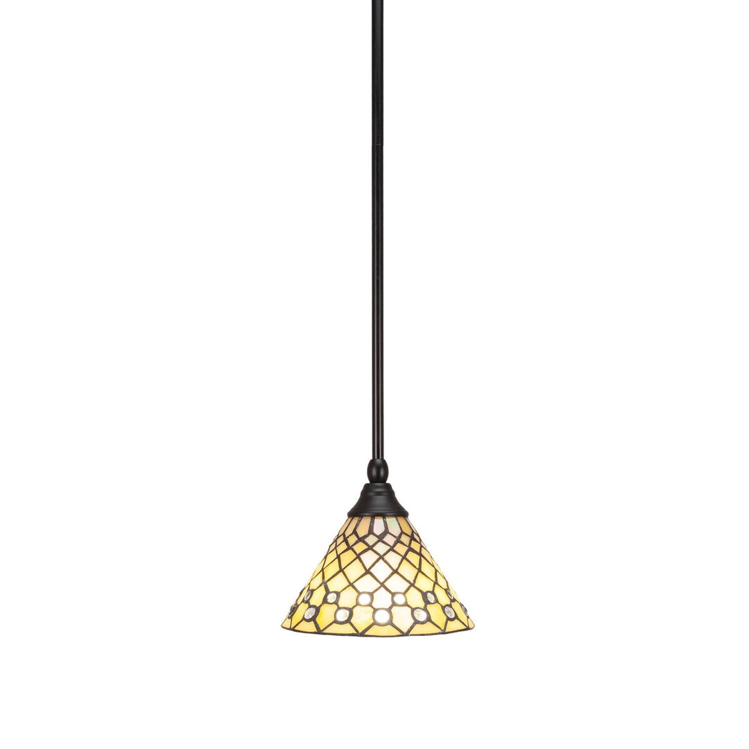 Toltec Stem 23-mb-9415 Pendant Light - Matte Black