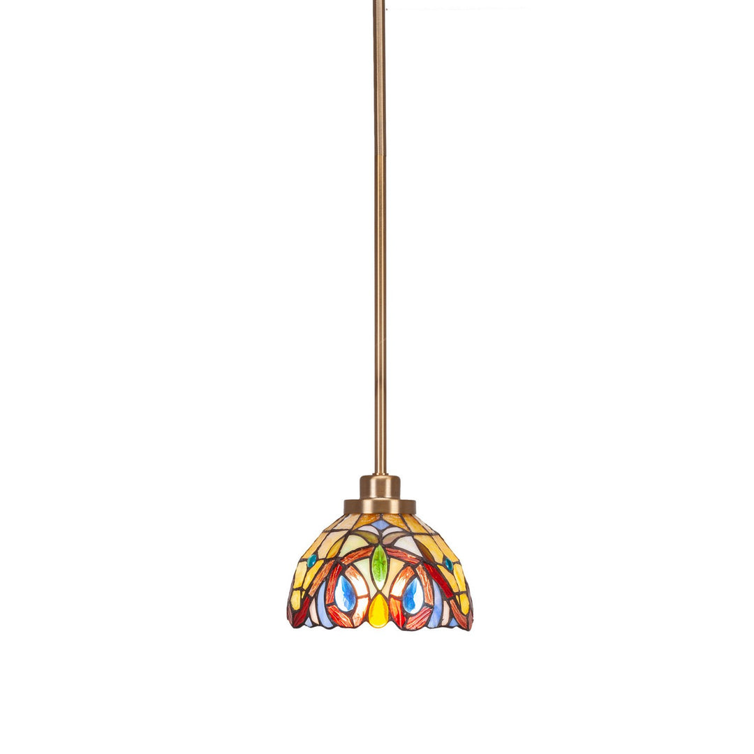 Toltec Odyssey 2601-nab-9445 Pendant Light - New Age Brass