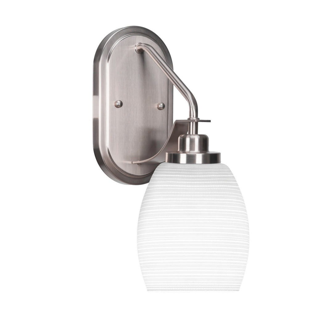 Toltec Odyssey 2611-bn-4021 Wall Sconce Light - Brushed Nickel
