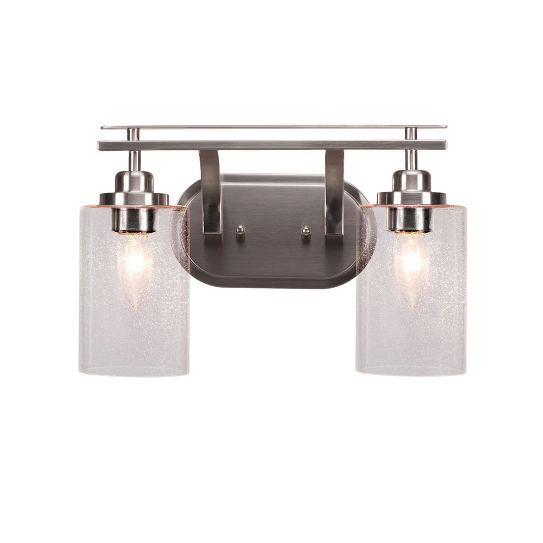 Toltec Odyssey 2612-bn-300 Bath Vanity Light 15 in. wide - Brushed Nickel