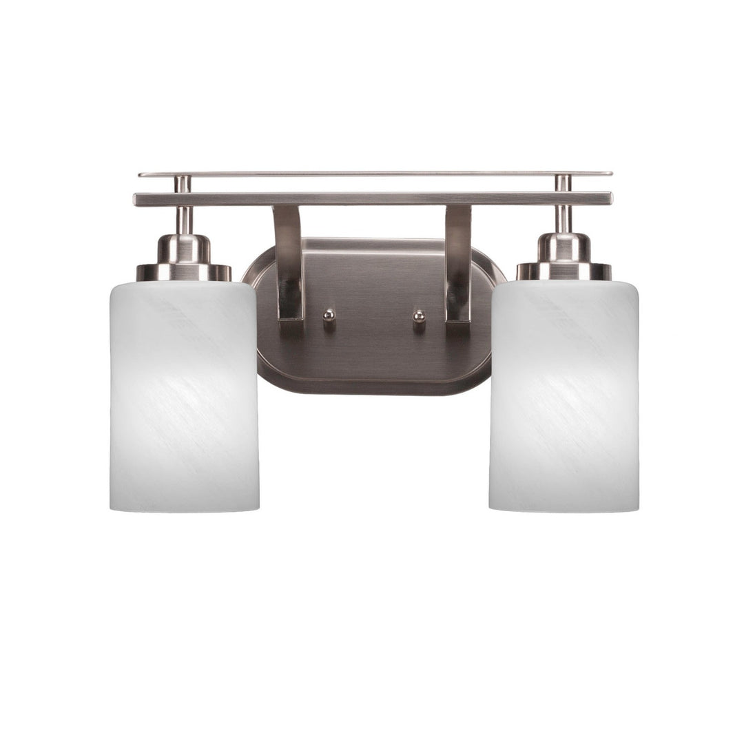 Toltec Odyssey 2612-bn-3001 Bath Vanity Light 15 in. wide - Brushed Nickel
