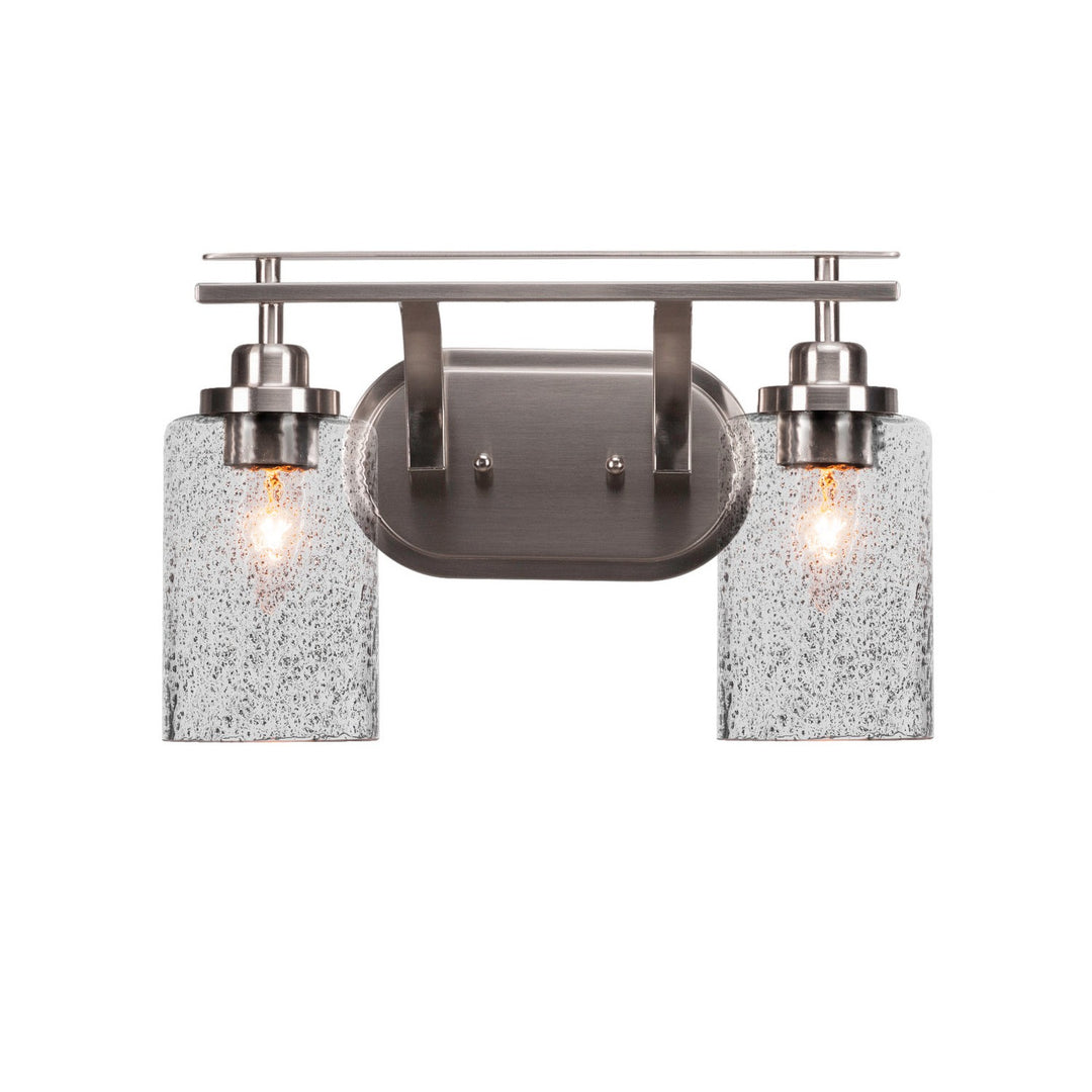 Toltec Odyssey 2612-bn-3002 Bath Vanity Light 15 in. wide - Brushed Nickel