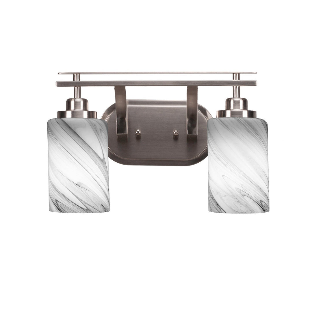 Toltec Odyssey 2612-bn-3009 Bath Vanity Light 15 in. wide - Brushed Nickel