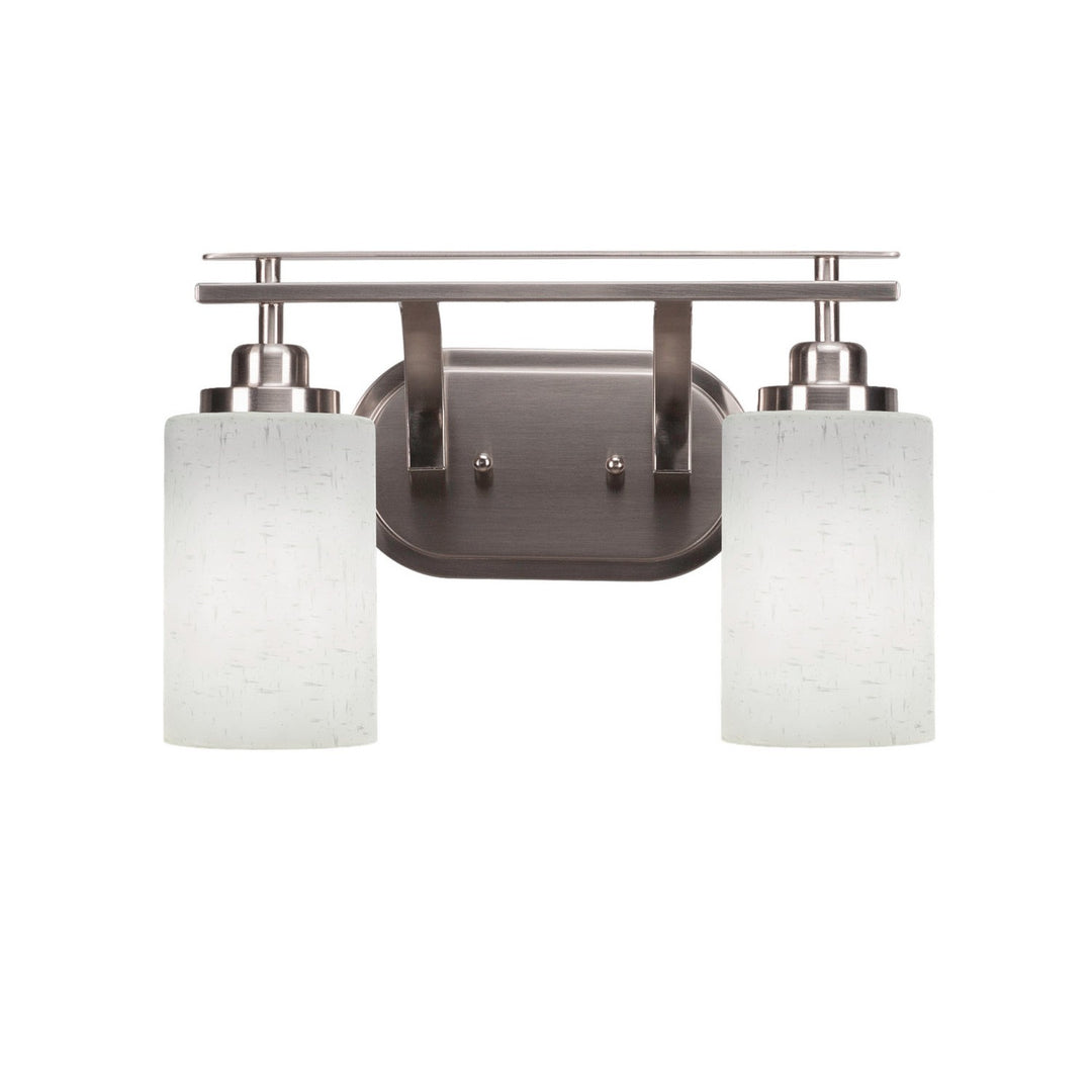 Toltec Odyssey 2612-bn-310 Bath Vanity Light 15 in. wide - Brushed Nickel