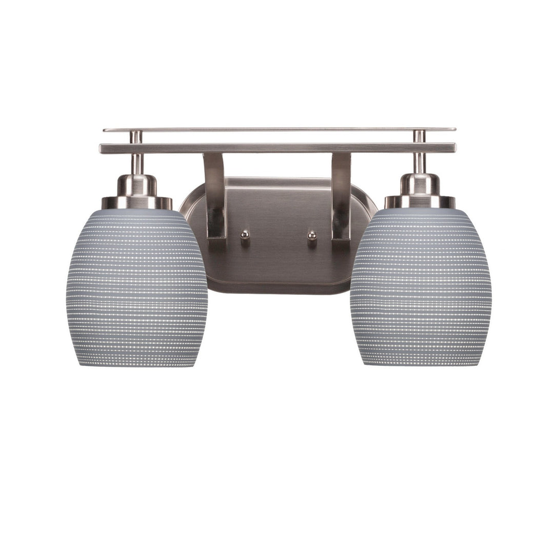 Toltec Odyssey 2612-bn-4022 Bath Vanity Light 16 in. wide - Brushed Nickel